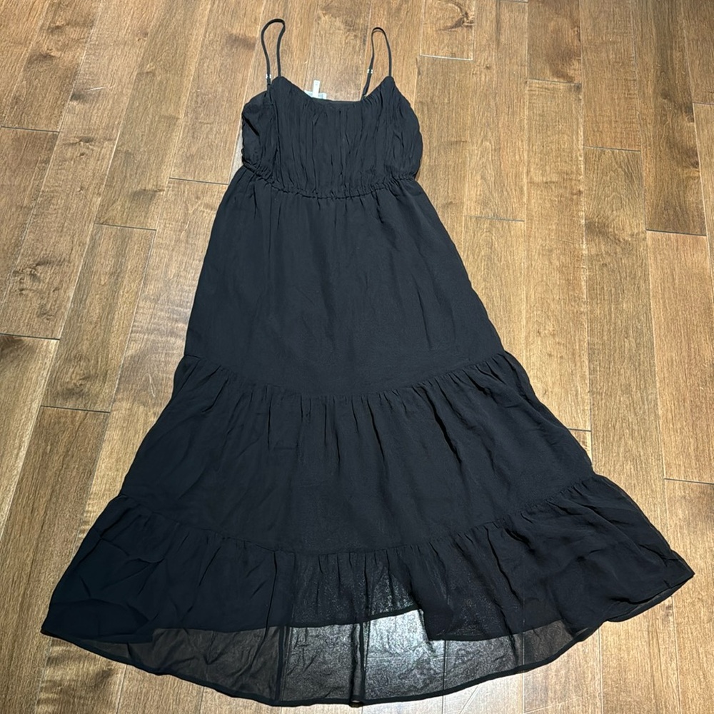 Joie black Silk dress sz S